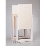 All Weather Pet Door (White) (15H x 10.5W)
