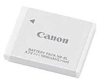Canon NB-6L Li-Ion Battery Pack for Canon SD770IS, SD1200IS, & D10 Digital Cameras