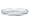 4 mm Plain Domed Comfort-Fit Men's Wedding Band in 14k White Gold