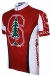 Adrenaline Promotions Stanford Cycling Jersey,Large, Red