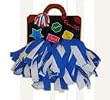 Pomchies Pom-Id Royal/White Luggage Tag