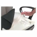 Seat Cushion, Polyurethane Foam, 17-1/2 x 17 x 2-3/4, Black (MAS91061) Category: Chair Cushions