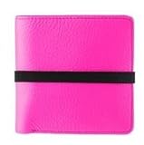 Marc By Marc Jacobs Pebble Leather Elastic Billfold Wallet Pink