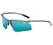 Bolle Warrant Sunglasses Plating Titanium Frame w/2 Lens Tennis Set - Competivision Gun, Polar TNS