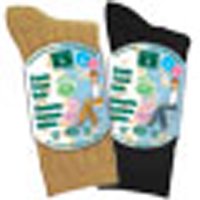 Women's Organic Trouser Socks Black 1 Pair