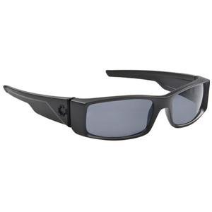 Spy Optic Hielo 670375374135 Polarized Wrap Sunglasses,Matte Black Frame/Grey Polarized Lens,One Size