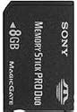 Sony MSXM8GS 8 GB Memory Stick PRO Duo (Retail Package)