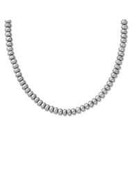 Sterling Silver 6-7mm FW Cult. Pearl Grey Necklace