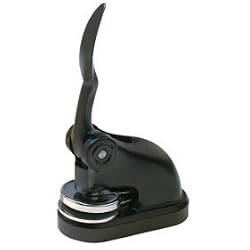Elegant Desk Embosser - Black