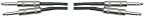 Hosa CSS403 Pro Quality Dual 1/4 TRS Cable 3 Foot