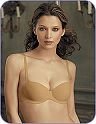 : Felina "Hint of Skin" Seamless Semi Demi Push-Up Bra