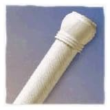 72' WHT Swirl SHWR Rod