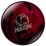 Ebonite MAXIM Black/Red Sparkle Bowling Ball (6-Pound)