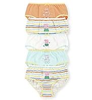 5 Pack Pure Cotton Peppa Pig Briefs