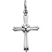 Platinum Cross Pendant