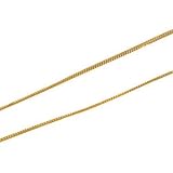 Image of 14K Yellow Gold Hollow Mesh Chain - 16 inches