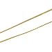 14K Yellow Gold Hollow Mesh Chain - 16 inches
