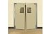 Tools & Hardware : 8'0' X 8'0' Twin Panel Medium Duty Beige Impact Door