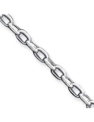 Sterling Silver 8.5inch Fancy Link Bracelet QH164-8.5"
