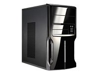 COMPUCASE Mikro ATX Tower 350W 80+ 2x13,34cm + 2x8,89cm ext. 1x8,89/6,4cm int. Front USB H Preisvergleich