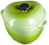 Le Creuset Stoneware 12-Ounce Petite Apple Casserole, Kiwi