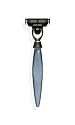 eShave 3 Blades Razor Nickel Plated Blue
