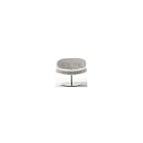 sunset chair silver laminate white mink by christophe pillet for cappellini