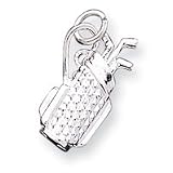 Sterling Silver Golf Bag Charm
