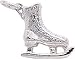 Ice Skate Charm by Rembrandt Charms