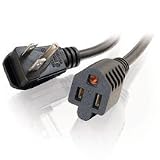 Cables to Go 29815 Flat Plug 18 AWG Power Strip Plus