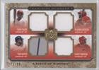 2008 UD A Piece of History Franchise Members Quad Jersey #13 - Chone Figgins/Vladimir Guerrero/Torii