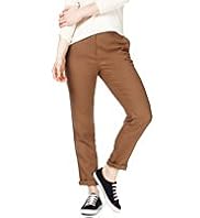 Pure Linen Turn Up Hem Easy to Iron Chinos
