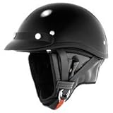 SKID LID CLASSIC TOURING HELMET (X-LARGE) (BLACK)
