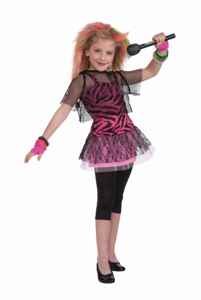 80s Rock Star Child Costume Size 12-14 Large