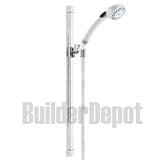 21ziMmCdK L. SL160  Alsons 1551PBDSBX ADA Glide Rail System with Full Spray Push Button Hand Shower, White/Chrome