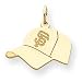 14K San Francisco Giants Med Baseball Cap Charm