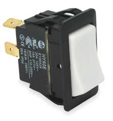 Power First 2LNA9 Rocker Switch, Maintained, SPST, 20/15A