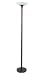 Good Earth Lighting GL6543-BK-GLI Lincoln Park Tochiere with Opal Glass Diffuser, Black