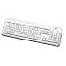 Irocks USB Keyboard Silver Frame White Mac/win