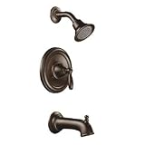 Moen T2153ORB Brantford Posi-Temp Tub and Shower Trim Kit without Valve, Oil Rubbed Bronze