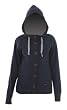 Bench Damen Sweatjacke Bernie, total eclipse, M, BLEA3046_NY031
