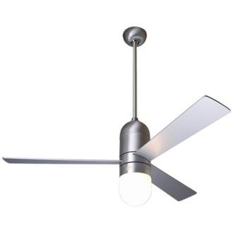 52 Cirrus Brushed Aluminum Light Kit