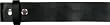 Black Imitation Leather Plain Belt Strap