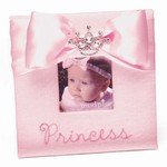 Mud Pie Baby Jeweled Tiara Fabric Frame