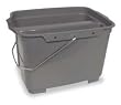 Tough Guy 1ELK3 Double Pail, Gray, 17qt
