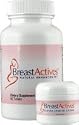 Breast Actives 1 KIT Breast Enhancement Kit by Breast Gain Plus 1 - 60 Tablet Bottle and 1 - 2 fl Oz Jar of Cream