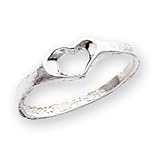 Sterling Silver Heart Ring
