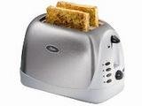 Oster 6184 2-Slice Toaster Oven with Extra Wide Slots, Stainless Steel