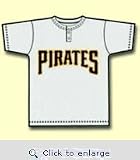 ROBERTO CLEMENTE Pittsburgh Pirates 1966 Majestic Home Baseball Jersey, MEDIUM