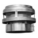 Buy Airjet Inc 6 Chimney Term Cap 6Sus Chimney Pipe Class A Fittings by AIRJET INC